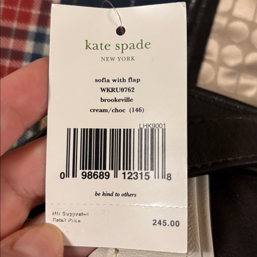 Kate Spade Black and White Sofia Shoulder Bag - Picture 6 of 8